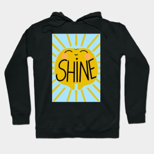 Molar Sun - Shine - for Dentists, Hygienists, Dental Assistants, Dental Students and anyone who loves teeth by Happimola Hoodie